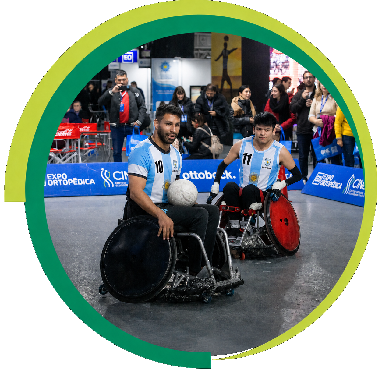 Deporte adaptado en silla de ruedas
